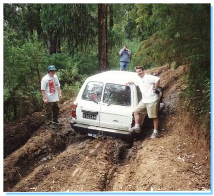 Nathan proudly bogged Get the winch ready