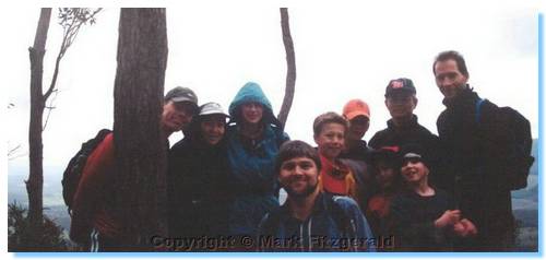 Group shot on the ridge