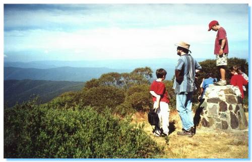 The lookout at Mt Skene Mt Skene Lookout