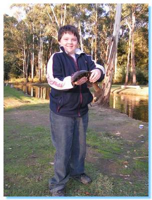 James and his Trout Farm Rainbow