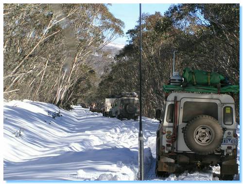 Convoy on Howitt Road