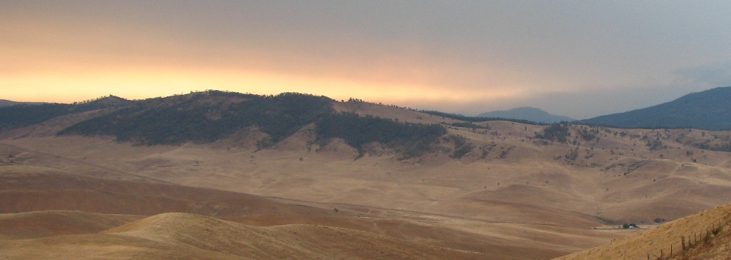 Omeo in Fire Season, Victorian High Country